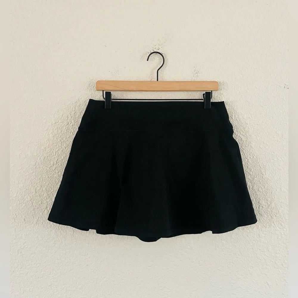 J. Crew Black Mini Skirt (with shorts)